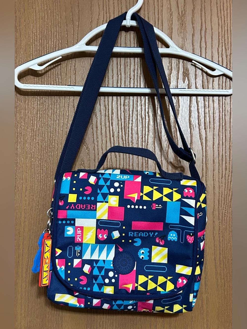Kipling Kichirou Pac Man Lunch Bag